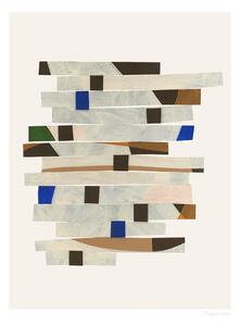 Постер 50x70 cm Cut up Stripes – Berit Mogensen Lopez – The Poster Club