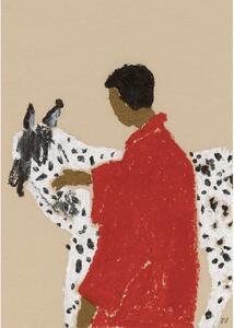 Постер 30x40 cm Spotted Horse – Isabelle Vandeplassche – The Poster Club
