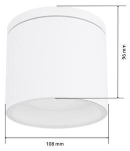 Globo 32063W - Екстериорна лампа за таван ALCALA 1xGX53/11W/230V IP44