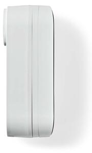 Nedis WIFICDP40CWT - Безжичен видео звънец Full HD 1536p Wi-Fi IP65