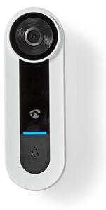 Nedis WIFICDP40CWT - Безжичен видео звънец Full HD 1536p Wi-Fi IP65
