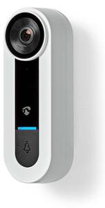 Nedis WIFICDP40CWT - Безжичен видео звънец Full HD 1536p Wi-Fi IP65