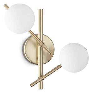 Ideal Lux - LED стенен аплик ATLAS 2xG9/3W/230V златист