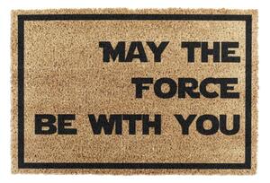 Изтривалка от кокосови влакна 40x60 cm May the Force Be With Your – Artsy Doormats