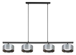 Brilagi - LED Полилей на кабел AURA LUX 4xGX53/30W/230V черен/опушен