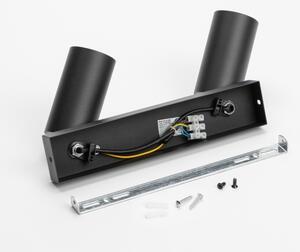 Brilagi - LED RGBW димируемо точково осветително тяло SELE 2xGU10/4,8W/230V черно
