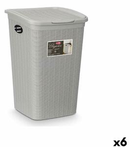 Кофа контейнер Stefanplast 30081 Светло сив Пластмаса 50 L 36 x 54,5 x 38 cm (6 броя)