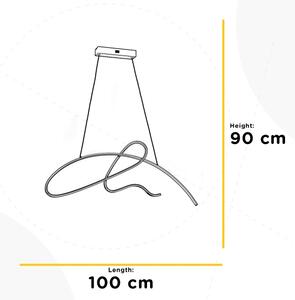 ONLI - LED Пендел SIGN LED/42W/230V 4000K златист