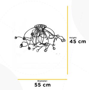 ONLI - Полилей за повърхностен монтаж TRILLY 3xE14/6W/230V