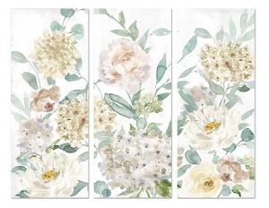 Картина DKD Home Decor Lilled (3 pcs) (55 x 3 x 135 cm)