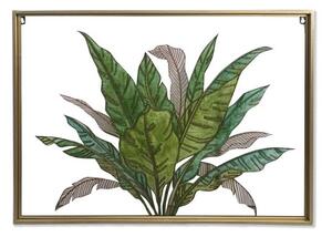 Пластно DKD Home Decor Тропически Лист на растение (80 x 3 x 60 cm)