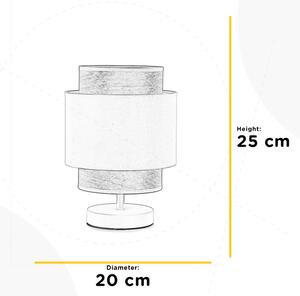 ONLI - Настолна лампа LICIA 1xE27/22W/230V