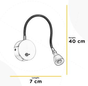 ONLI - LED Гъвкав малка лампа LEXI LED/1W/230V 4000K бял