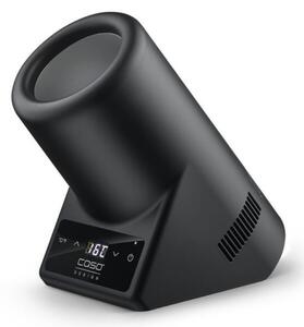 Настолен охладител за вино Caso VinoCase Black, 72W, 5-18°C, За бутилки с диаметър 9 см, Сензорно управление, Тих, LED, Черен мат