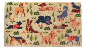 Изтривалка от кокосови влакна 73x43 cm Dog Park – Rex London