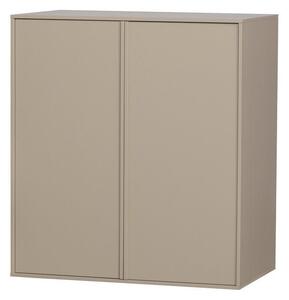 Кремав модулен гардероб от борова дървесина 100x150 cm Daily – vtwonen