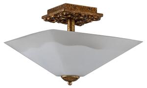 Flambeau STAR-F-S-DG - Мeден плафон STAR 2xE27/40W/230V