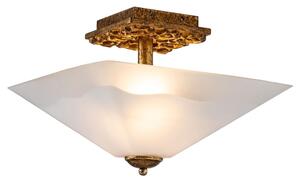 Flambeau STAR-F-S-DG - Мeден плафон STAR 2xE27/40W/230V