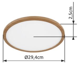 Globo 41562-18WW - LED Димируема лампа за баня SAPANA LED/18W/230V IP44