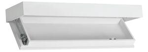 Floatshelf™ стенен рафт със скрито отделение (53 X 17,5 X 5 Cm), Бял