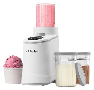 Машина за сладолед Nutribullet Chill, 5 автоматични програми, бял