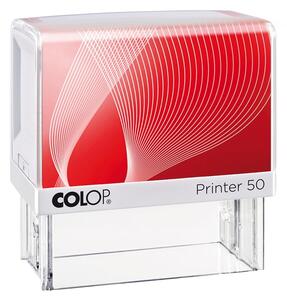 Colop Печат Printer 50, правоъгълен, 30 x 69 mm, син