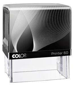 Colop Печат Printer 60, правоъгълен, 37 x 76 mm, черен