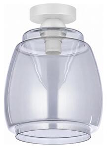 BRILAGI - LED таванно осветително тяло R GLASS 1xE27/60W/230V Ø 26 см бяло/димчато сиво