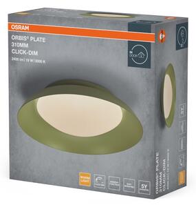 Osram -LED Димируемо таванно осветително тяло PLATE LED/19W/230V Ø 31 см зелено