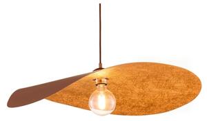 Висяща лампа на кабел LEAF 1xE27/15W/230V кафява/медна