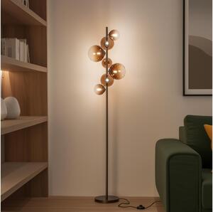 BRILAGI - LED подова лампа MILLA 7xG9/3W/230V кафява/опушена