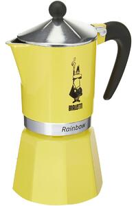 Италианска Кафеварка Bialetti Rainbow Жълт 6 чаши за чай