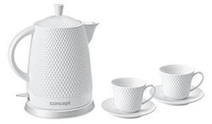 Чаен Комплект за Игра Concept RK0040 Бял 1500 W 2200 W 1,5 L