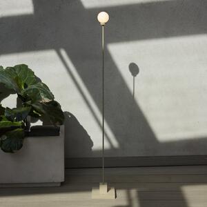Northern LED акумулаторна стояща лампа Snowball, сиво-бежов, 2700 K, Затъмняване, Бежов, Дневна/трапезария, Метал, Дизайн