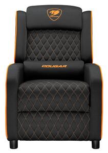 Геймърско кресло Cougar Gaming Ranger One, до 150kg, дишаща материя, страничен джоб, регулируемо, черно