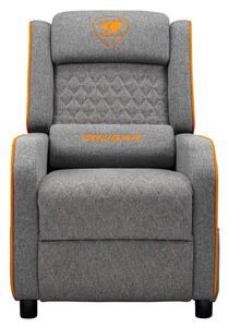 Геймърско кресло Cougar Gaming Ranger One, до 150kg, дишащ лен, страничен джоб, регулируемо, сиво