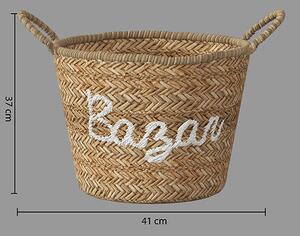 Сгъваем кош за съхранение atmosphera Bazar, 41cm, Тръстика