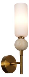 ITALUX WL-95331-1-BRSS - Стенна лампа SANTOS 1xG9/40W/230V златиста