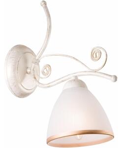 Brilagi - LED настенна лампа ANTICO 1xE27/60W/230V 3000K бяла патина