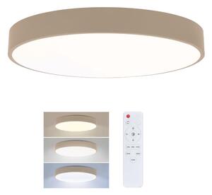 Brilagi - Димируемо LED таванно осветително тяло POOL LED/50W/230V Ø 40 см, бежово + дистанционно управление