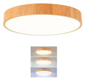 Brilagi - LED плафон POOL LED/36W/230V 3000/4000/6000K диам. 30 см дървесен декор