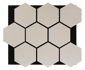 Декоративен панел atmosphera Hexagon, 56x69 cm, Бежов, MDF