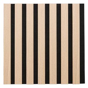 Сет декоративен панел atmosphera Colva, MDF, 30x30 cm, 3 бр - Светло дърво