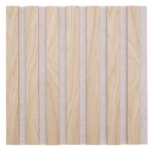 Сет декоративен панел atmosphera Colva, MDF, 30x30 cm, 3 бр - Бежов