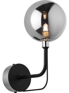 Jupiter 1889 - Стенна лампа ERIS 1xG9/14W/230V матов хром/черен/димно сиво