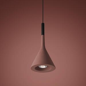 Foscarini Aplomb висящо осветление GU10 от бетон червено