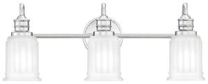 Quoizel QZ-SWELL3-PC-BATH-LED Стенно осветително тяло за баня SWELL 3xG9/3W/230V IP44 хром