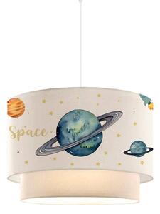 Детски полилей, Saturn, Pako World, многоцветен-бял, 30x30x20 см
