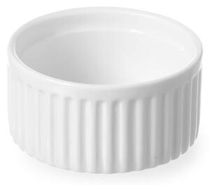 Бял порцеланов съд за печене ramekin , ø 12 cm - Hendi