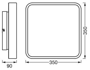 Osram - LED RGBW димируем таванен осветител SMART+ ORBIS LED/28W/230V Wi‑Fi